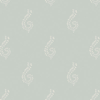 Non Returnable Large Sample of Duck Egg Large Shalini Wallpaper