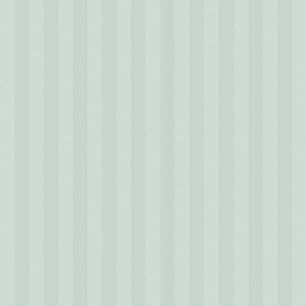 Duck Egg Wide Stripe Wallpaper