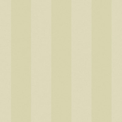 Summer Green Wide Stripe Wallpaper