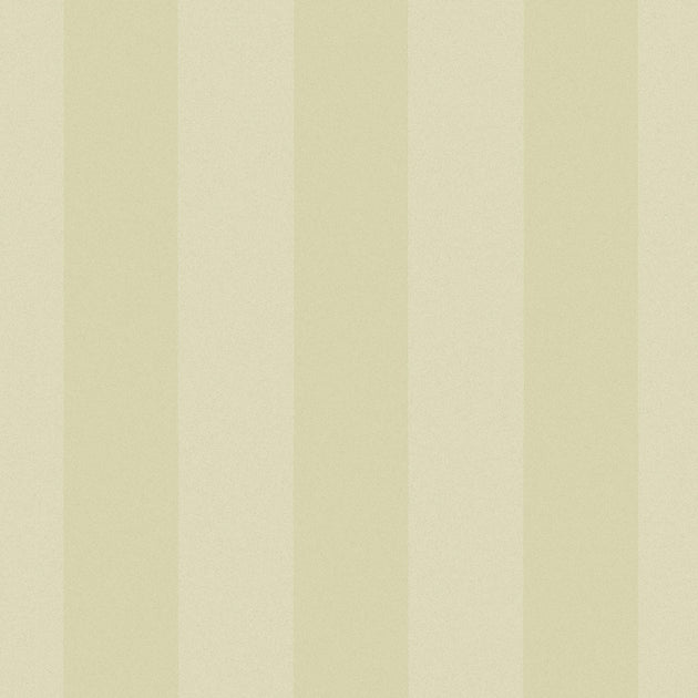 Summer Green Wide Stripe Wallpaper