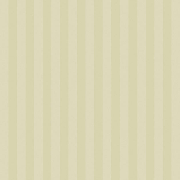 Summer Green Wide Stripe Wallpaper