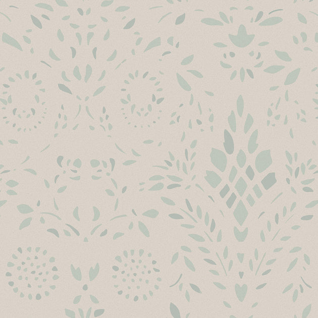 Smokey Blue Maja Wallpaper