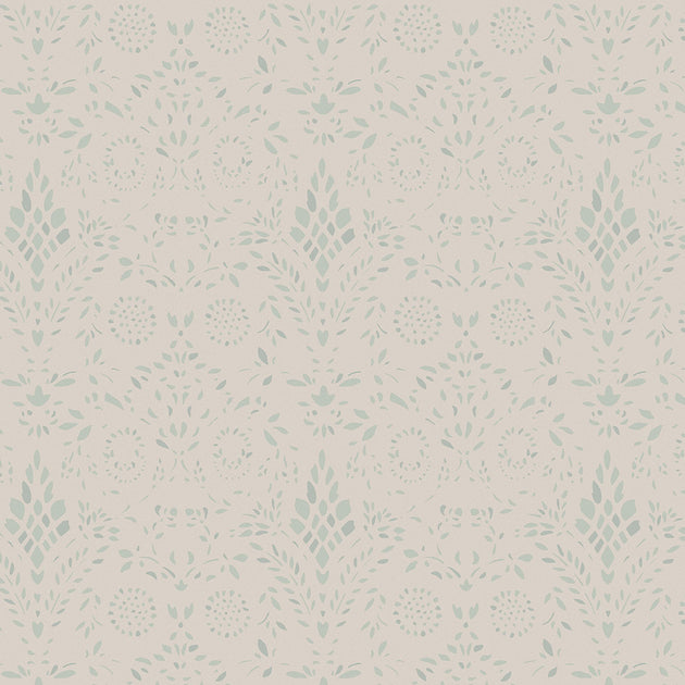 Smokey Blue Maja Wallpaper