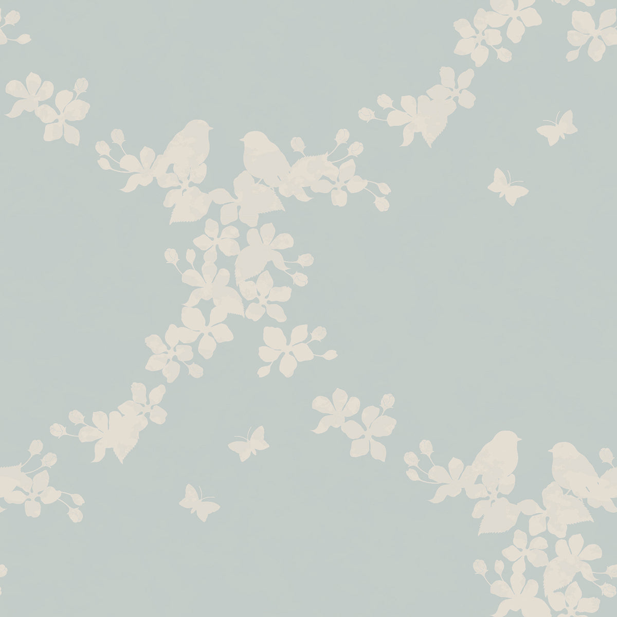 Evening Skies Apple Blossom Wallpaper - Sale