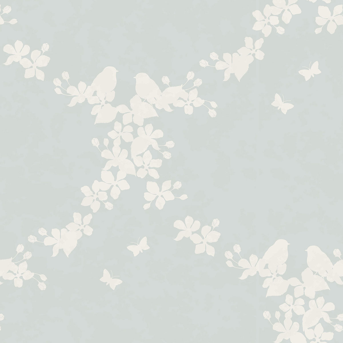 Summer Skies Apple Blossom Wallpaper - Sale