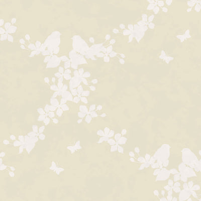 Non Returnable Sample of Moonlight Ivory Apple Blossom