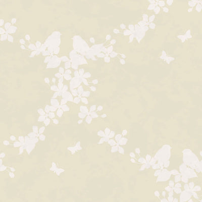 Sample of Moonlight Ivory Apple Blossom