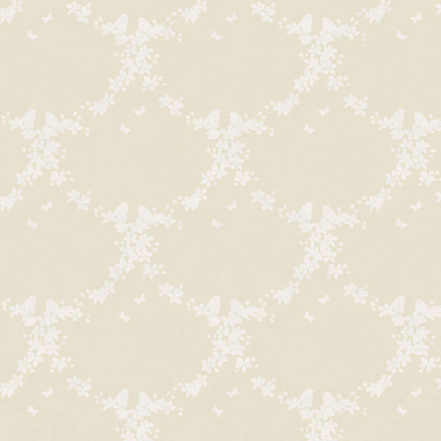 Moonlight Ivory Apple Blossom Wallpaper