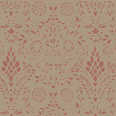 Large Sample of Antique Rose Maja Wallpaper