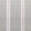 Grey Red Gustavian Stripe Cotton – Double Width – 287L