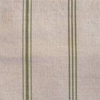 Swatch of Light Beech Olive Vintage Stripe