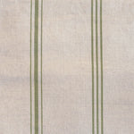 Light Beech Olive Vintage Stripe Cotton