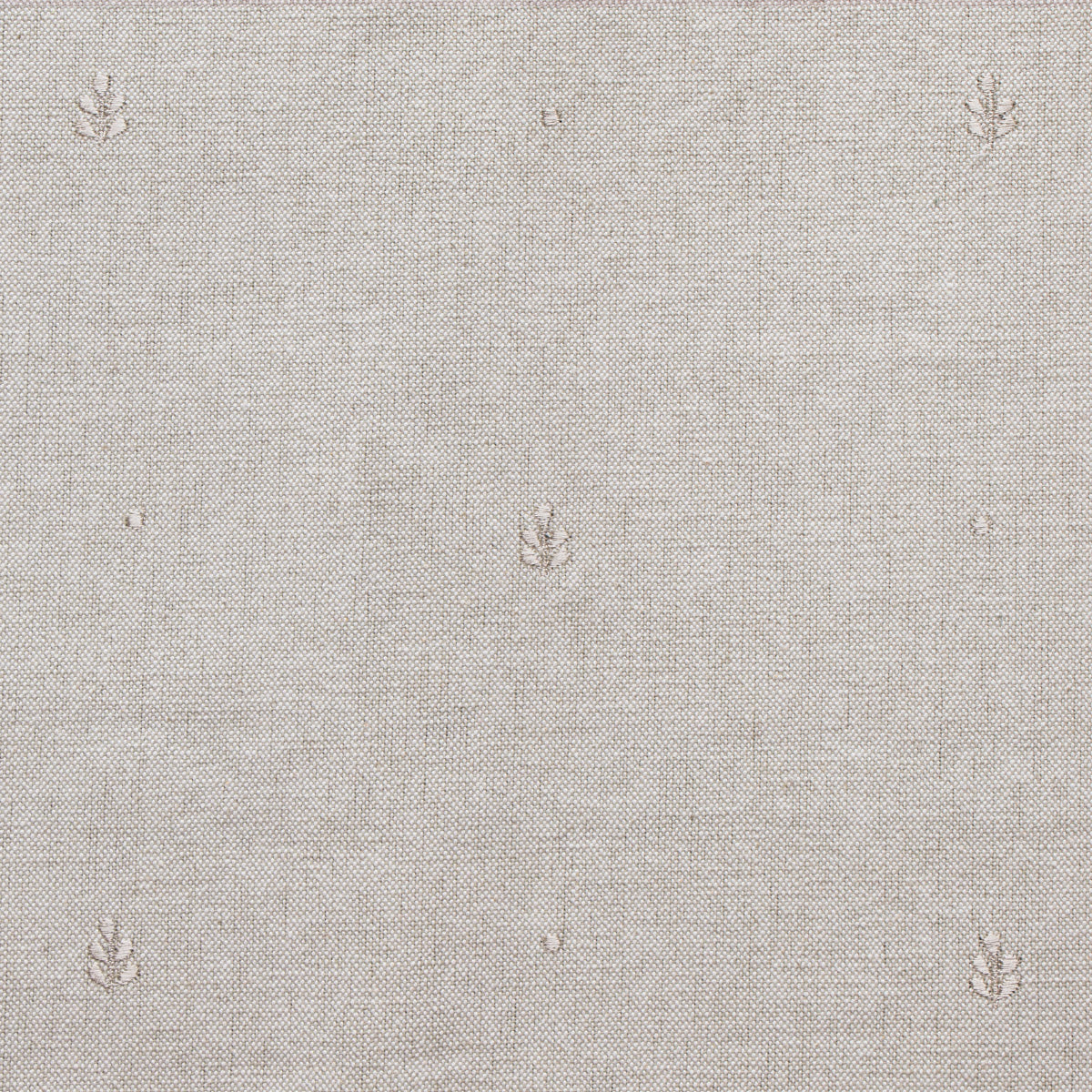 Grey Embroidered Leaf Panel – 120