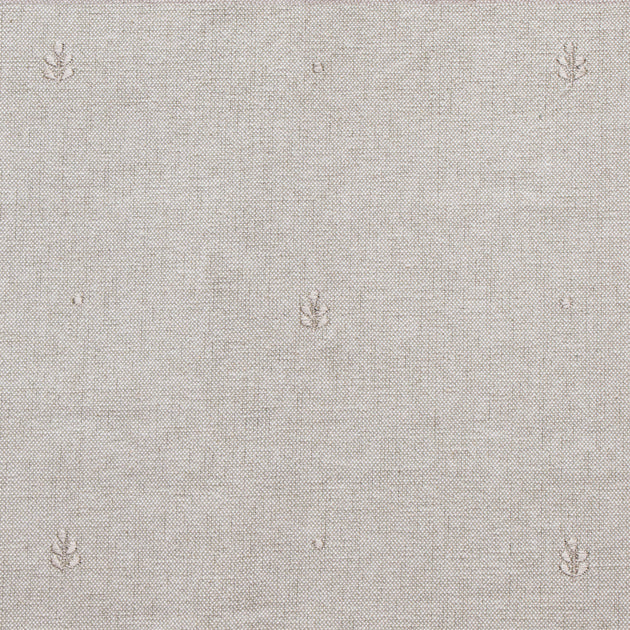 Grey Embroidered Leaf 3m Panel – 120