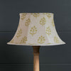 Green Megha 12" Framed linen Lampshade