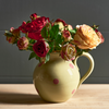 Green Rose Spot Medium Round Jug