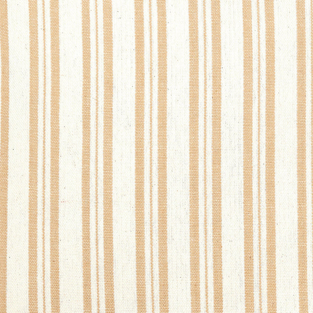 Small Non Returnable Sample of Ochre Medium Ticking Stripe