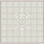 Grey Olive Tree Cotton Quilt – King Size