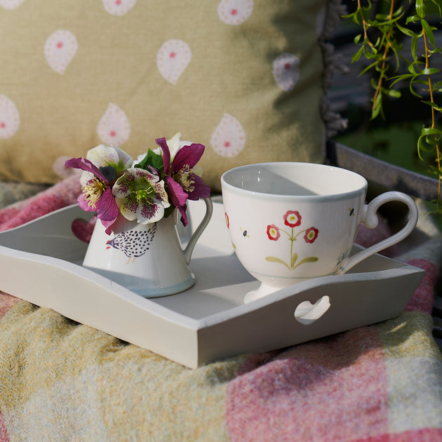 Rose Auricula Large Mug