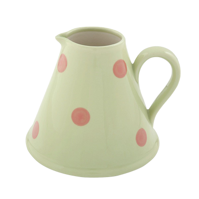 Green Rose Spot Baby Pitcher