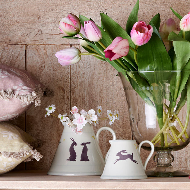 Sitting Hares Baby Pitcher