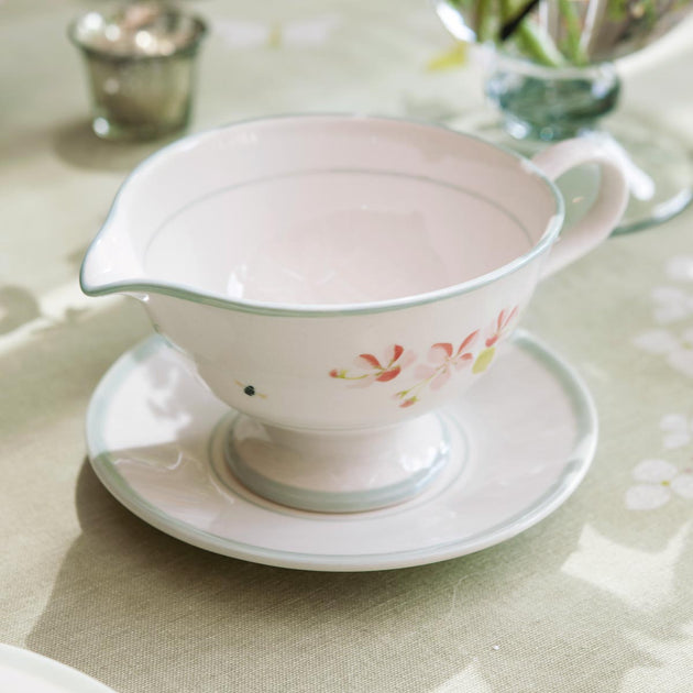 Seconds Apple Blossom Sauce Boat & Saucer