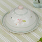 Apple Blossom Butter Dish