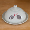 Guinea Fowl Butter Dish