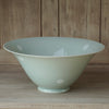 Blue White Spot Large Salad Bowl