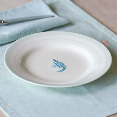 Indigo Geese Side Plate