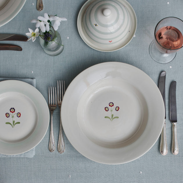 Dark Red Auricula Pasta Bowl