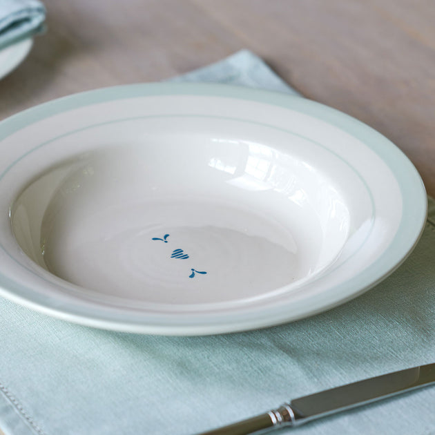 Indigo Blue Gustavian Pasta Bowl