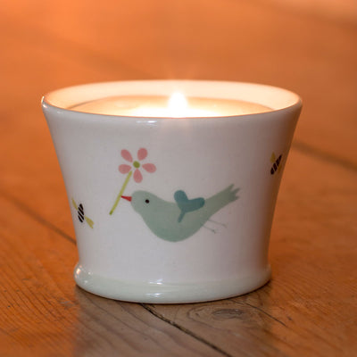 Birds &amp; Bees Scented Candlepot