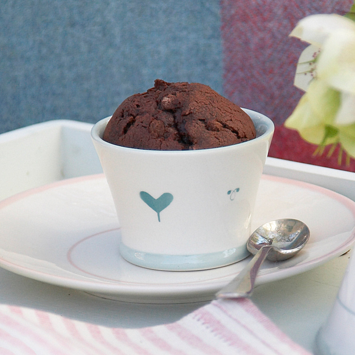 Simply Blue Oscar Pudding Pot - Seconds