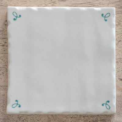 Simply Blue Corners Tile