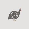 Guinea Fowl Straight Mug