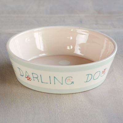 Personalised Dog&#x27;s Dinner Bowl – Pink