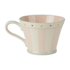 Pink Stripe Conical Mug