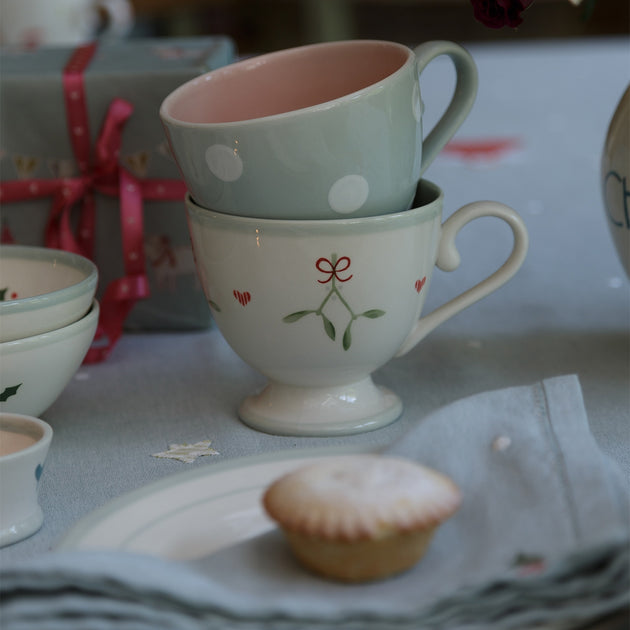 Christmas Mistletoe Large Mug