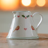 Christmas Robin Mini Pitcher