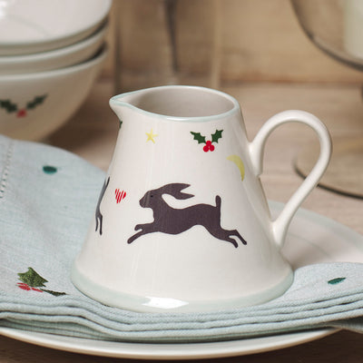 Christmas Hares Mini Pitcher