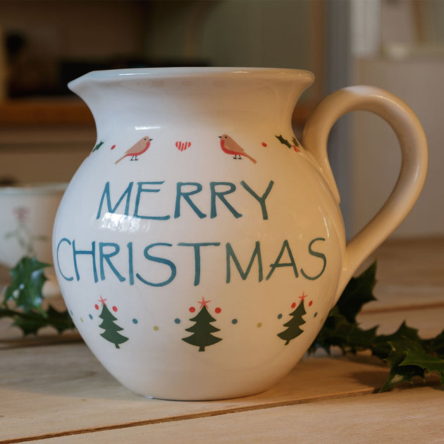 Christmas Medium Round Jug