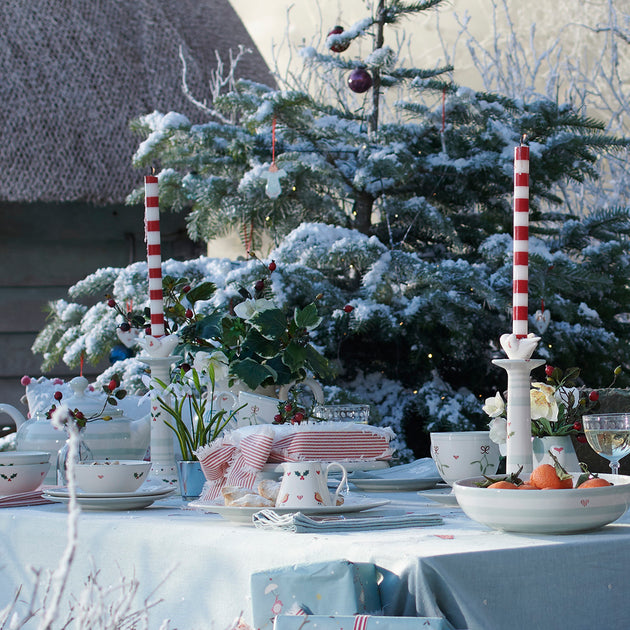 Christmas Bird Candlestick