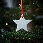 Seconds Blue Star Christmas Decoration