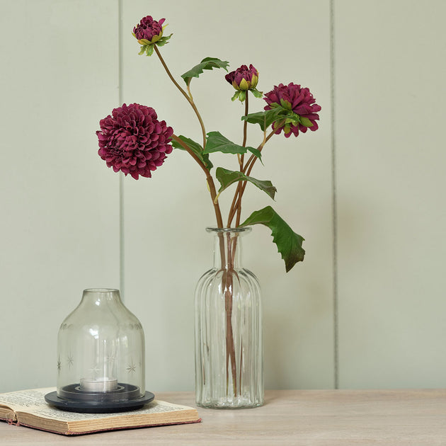 Reeded Flower Bottle