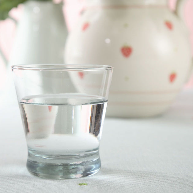 Hand-blown Clear Glass Tumbler - Seconds