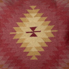 Red Shimla Kilim Cushion