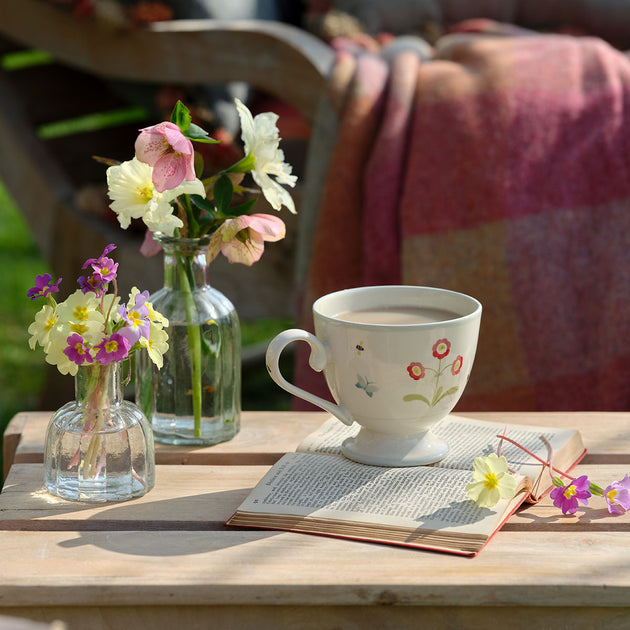 Rose Auricula Large Mug