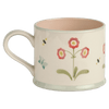 Rose Auricula Straight Mug