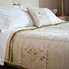 Rose & Foxglove Linen Quilt - King Size